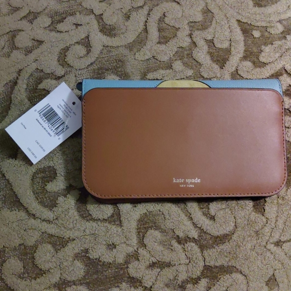 KATE SPADE Nadine Patchwork Medium Clutch Wallet - Picture 2 of 7